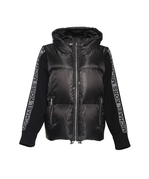 Quilted jacket in black | Emporium